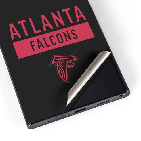 NFL Atlanta Falcons Black Performance Series Galaxy S25 Ultra Skin